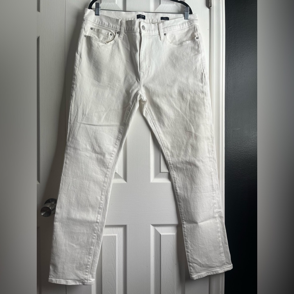 J. Crew Flex Slim Jeans Men’s W36 x L32 White